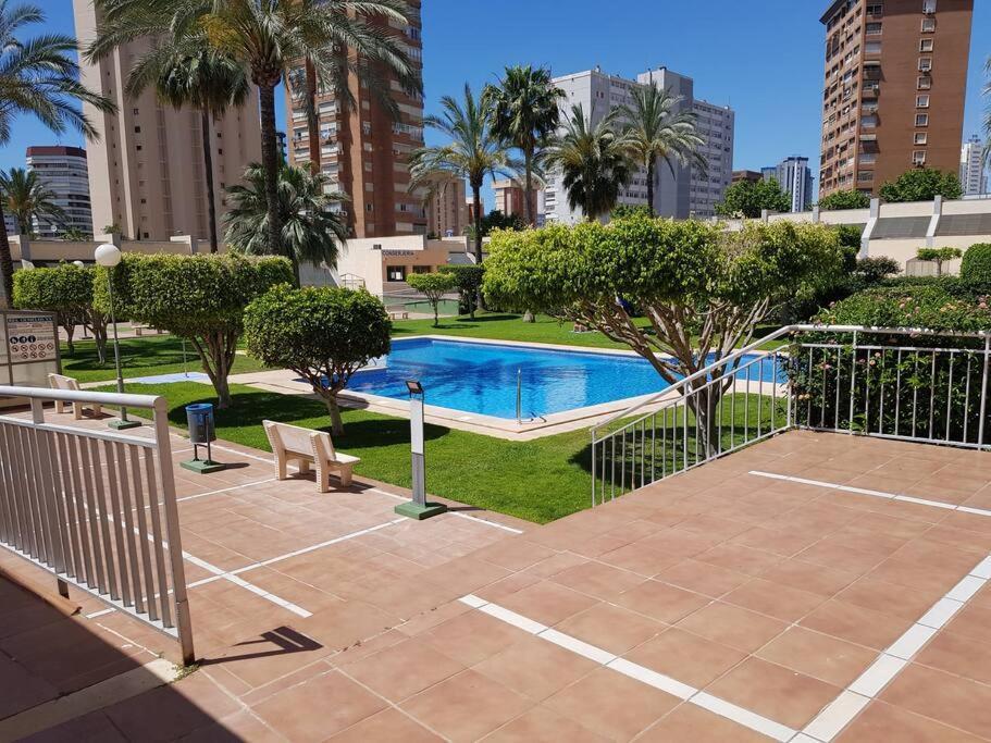 Apto En Gemelos 20 Piscina Y Parking Playa Levante Appartement Benidorm